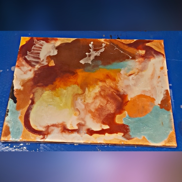 Resin painting - Picture 1 of 2